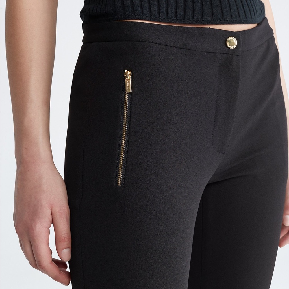 Calvin Klein Slim Fit Thick Black Pant